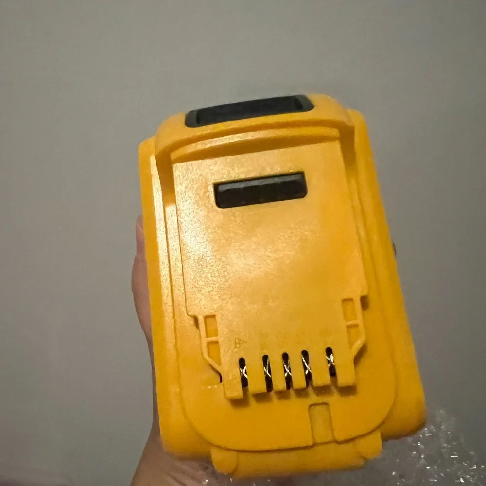 Lithium 20V Max Battery Pack - Yellow and Black